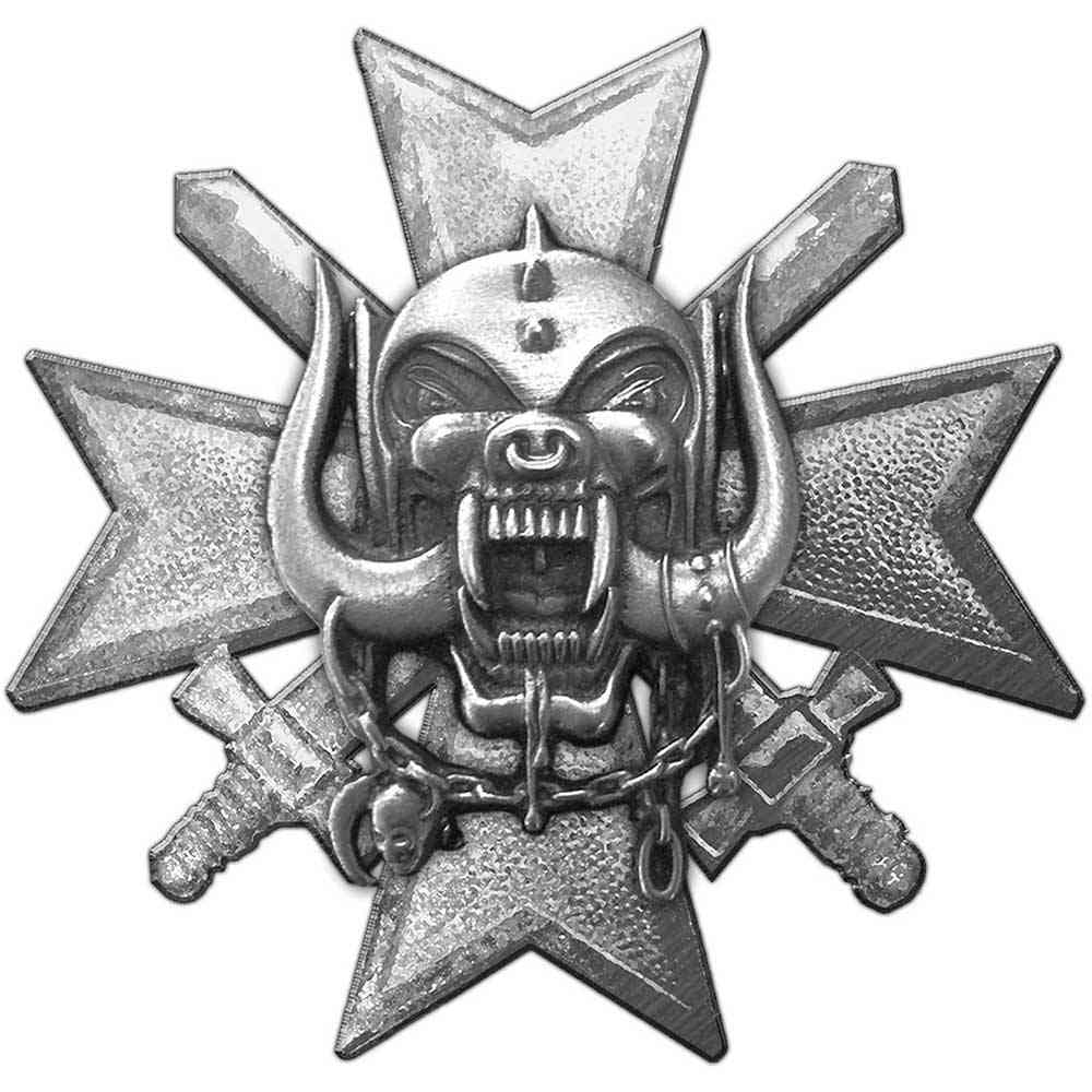 Motorhead - Bad Magic Button pin - Silberfarben